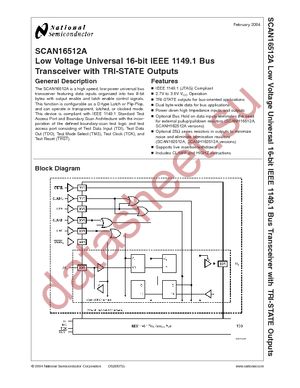 SCAN16512ASM/NOPB datasheet  